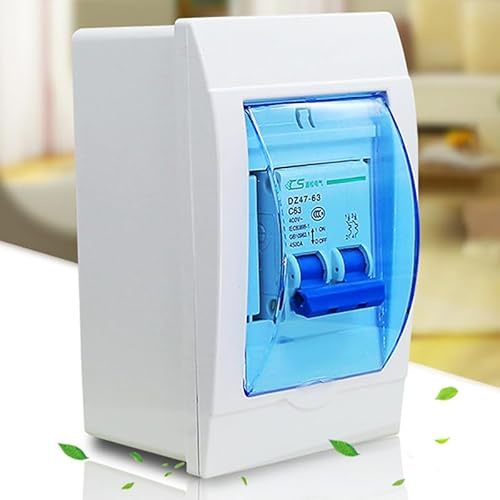 SYXLS Caja De Protección Eléctrica De Carreteras, Caja Engrosada, De Distribución De Disyuntores De Aire, Ventana Visual Protegida, Proyecto De Instrumentos9.2 * 6 * 12.2 cm