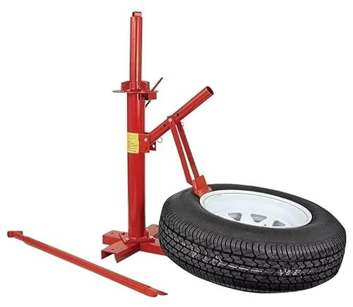 IEOWY Portable Manual Car Motorcycle Tire Repair Machine, Auto Hand Tire Changer Breaker Tool, 500mm Tyre Changer Wheel Mount Breaker Tyre Changer, for Bike Motorbike Go Kart