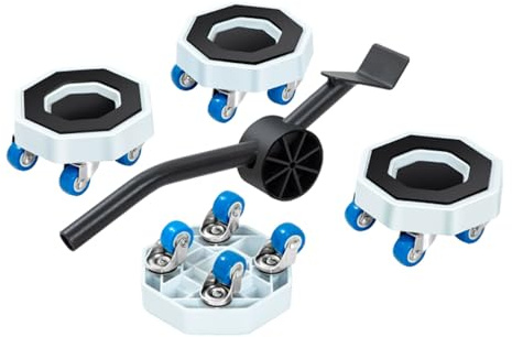 Furniture Moving Transport Roller Lifting Moving Furnitures Helper Washing Machine Refrigerator Transport Tool Enduring Appliance Slider for Washer
