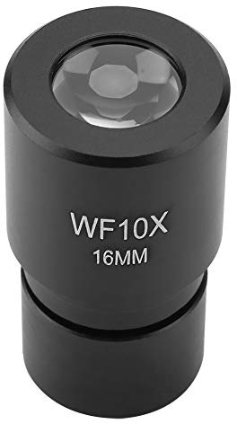 ERYUE Ocular Gran Angular WF10X de 16mm para Microscopio Biológico, Montaje Ocular de Imagen Clara 23,2mm