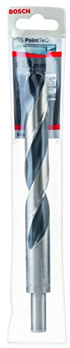Bosch Professional PointTeQ HSS Twist Drill Bit (for Metal, Reduced Shank, 19 x 135 x 198 mm, Accessories for Drill Driver)