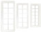Quadratischer Ausstechformen-Set,3 PCS Fondant Ausstecher Geometrische Ausstechformen Quadrat und Rechteck Hochwertige Keksausstecher für Fondant Plätzchen und Kuchen