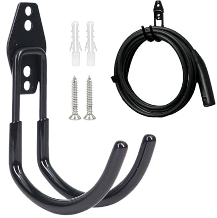 Lpsdssre EV-Ladekabelhalter | J-type EV-Ladekabelaufroller – Kabelaufbewahrung für Garagenmanagement, LKW, Fahrzeug, Fahrer, Parkplatz, Tür, Wand