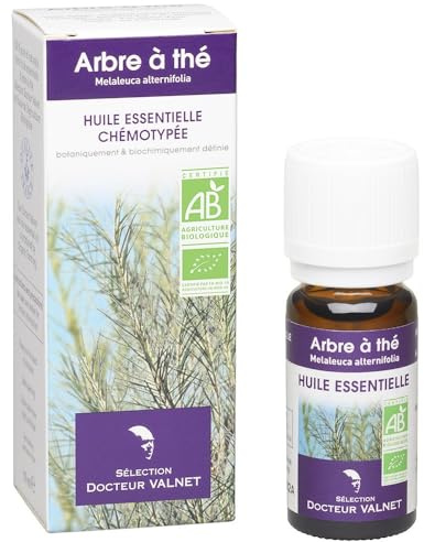 Dr Valnet Arbre à Thé (Tea Tree) Huile Essentielle Bio - 10 ml
