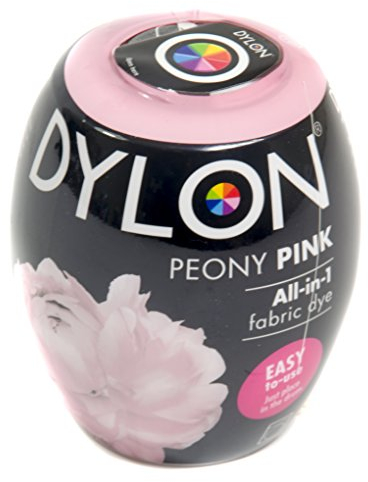 Dylon Machine Dye Pod Box of 3 Peony Pink, 25 x 10 x 4 cm