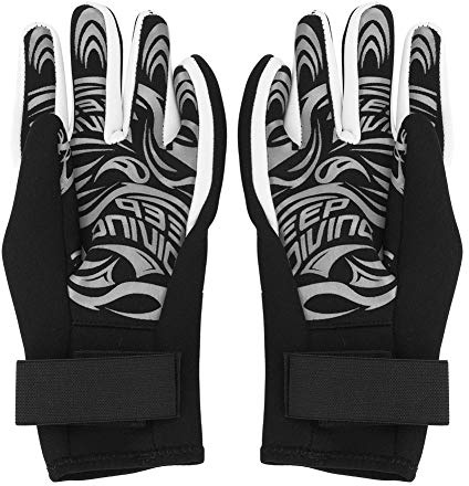 VGEBY Guantes de Buceo, Keep Diving 2MM Guantes de Neopreno Cálidos Natación Scuba Snorkeling Guantes Equipo Adulto(XL-Negro) Buceo Tocar Instrumentos Musicales