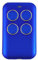Telecomando Cancello Universali, Telecomando per Apriporta del Garage, Multifrequenza Apricancello a 4 Tasti, Duplicatore Telecomando, 280 Mhz- 868 Mhz (Blu)