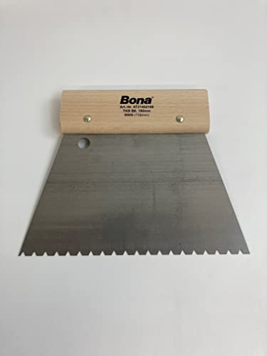 Bona Trowels for Wood Floors - Adhesive Application (180x150mm 850g Coarse (B6))