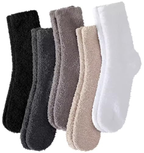 Premillow Fuzzy Socks for Women, Women's Fluffy Socks, Cozy Sock for Women