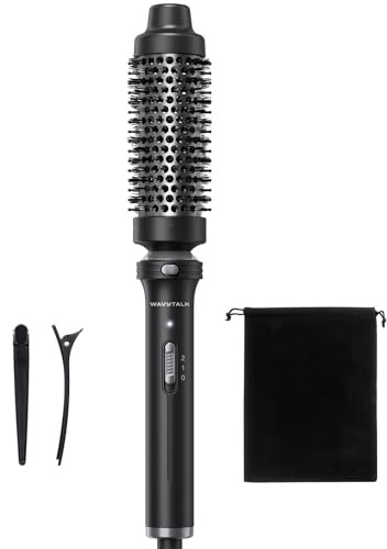 Wavytalk Thermal Brush 1.5 Detachable Heated Round Brush for Blowout Look