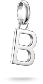 Thomas Sabo Charm Club Connect Charm-Hängsmycke Bokstav Återvunnet 925 Silver