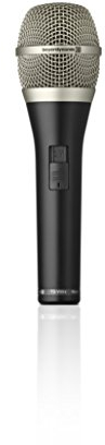 beyerdynamic 707260 TG V50 s dynamisches Gesangs- und Sprachmikrofon (Nierencharakteristik, mit Schalter), schwarz