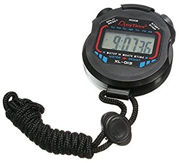ruiting Cronómetro digital, cronómetro electrónico, cronómetro para correr, fútbol, baloncesto, correr, natación, fitness y más