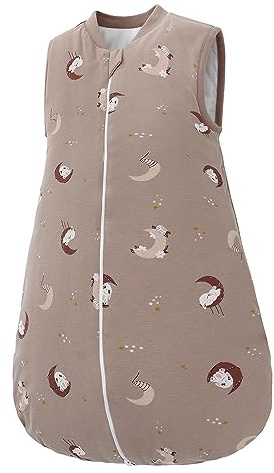 Miracle Baby Sleeping Bag 2.5 Tog 0-6 6-18 Months Baby Wearable Blanket 100% Cotton Winter Warm Baby Sleep Bag For Unisex Toddler Boys & Girls0-6 Months (Bunny Moon S)