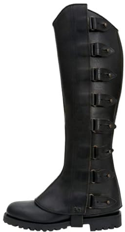 Mittelalter Stiefelüberzieher,Pirate Stiefelstulpen Herren Damen,Mittelalter Stiefel Gamaschen,Mittelalter Kostüm Herren,Steampunk Accessoire für Fasching Kostüme Cosplay,Halloween,Ritter,Krieger