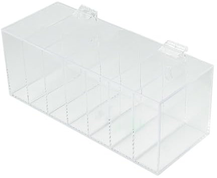 harayaa Acryl-Aufkleber-Organizer, Etikettenspender, Etikettenständer zur Tisch- oder Wandmontage, 225x89x89mm