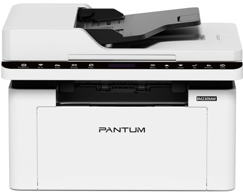 PANTUM BM2309AW 20ppm Multifunction Laser Printer - 3-in-1 Print/Scan/Copy with ADF & Manual Duplex, Wireless (Wi-Fi + USB), AirPrint & Mopria Apps for Home & Office​