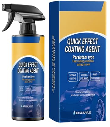 Agente de revestimiento en aerosol, spray de revestimiento de alta protección, 120 ml, accesorios de cuidado automotriz, agente de mantenimiento para llantas de ventanas de vehículos de vidrio al aire