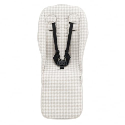 JYOKO Kids Colchoneta para Silla de Paseo Compatible con Uppababy Vista y Cruz Elaborado en algodón (Picnic Vichy)
