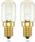 Aurahome Bombilla Horno 300 Grados E14, Bombilla Lampara de Sal E14 T22 Regulable Luz Cálida 2700K 300LM 42W para Microondas/Lampara Sal/Frigorifico/Máquina de Coser/Nocturnas (2 Unidad