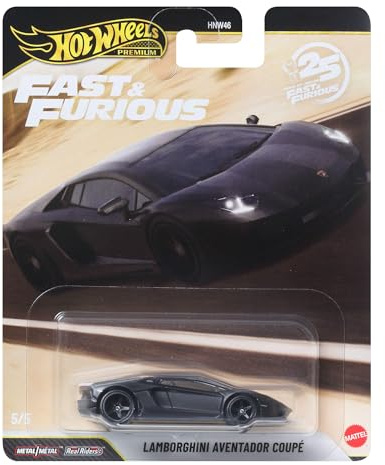 ​Hot Wheels Premium Fast & Furious Lamborghini Aventador Coupe Car