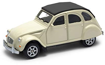 - Auto in miniatura compatibile con Citroën 2CV, scala 1:64, 3 pollici (7,5 cm), Welly SUP05