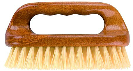Elliott Wood Effect Scrubbing Brush, Strong and Durable Scrub Brush with Easy Grip Handle and Synthetic Fibres, Perfect for indoor and outdoor cleaning on hard and soft surfaces