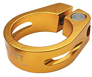 PLATT Fahrrad Sattelklemme super leicht Alu Sattelkloben 34,9 mm