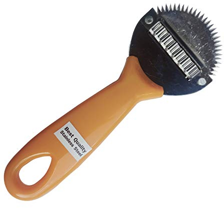 Plai Na Coconut Hand Grater Scraper Shredder Blade Meat Slicer Shredded Coconut Meat Removal Knife Fish Skin Scale Scraper Remover Tool Vintage M2