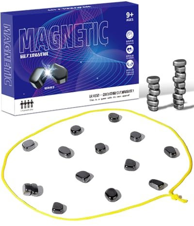 Magnetisches Kampfspiel mit Minensensoren aus Magnetelementen: EIN Brettspiel zur Gehirnschulung und Konzentrationsförderung, sowie für interaktive Eltern-Kinder-Partien