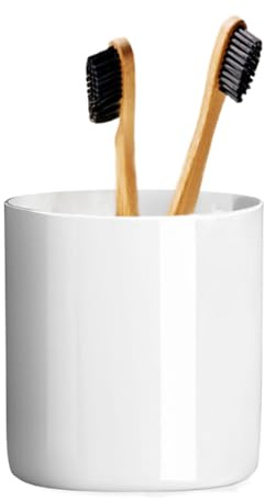 LOUIE SILNA Pennhållare Barn Vit Keramik Mugg För Kontor Och Skrivbord