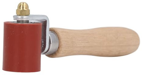 Högtemperatur silikon handrullare 2-pack täckningsrull för PVC-svetsning och fogrull för tätning, hållbar röd silikonrulle för bygg- och renoveringsarbete