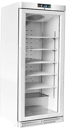 METRO Professional Congélateur à Porte Vitrée GFR6600G, 380 L, blanc