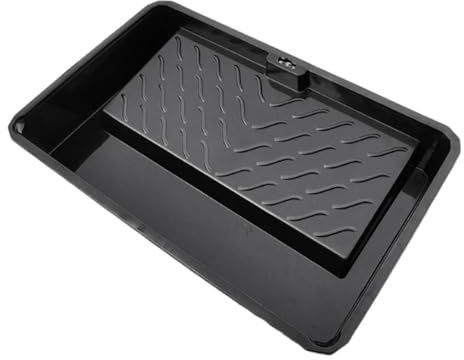 SZLIFE Vassoio per vernice, resistente, capiente, per la casa, per la pittura, ispessito, robusto, contenitore per utensili, vassoio per rullo, L