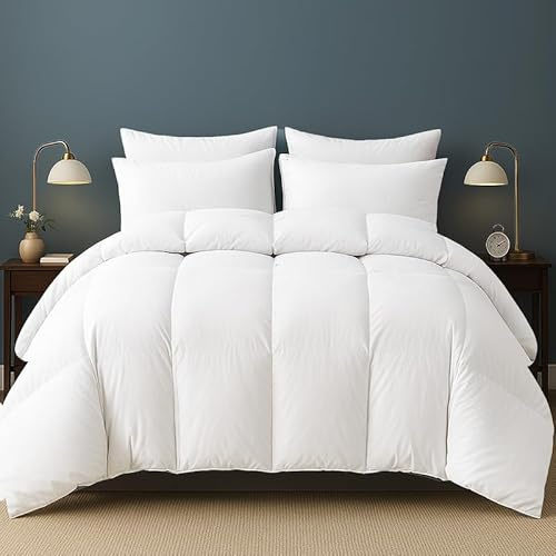 CareDeep Double 10.5 Tog All Year Round Microfiber Soft Breathable Duvet, Ideal for Summer & Winter, Machine Washable