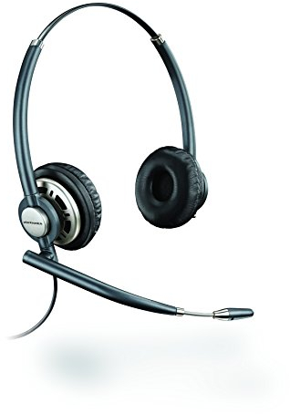Plantronics 78714-102 - Auriculares con micrófono para teléfono fijo, negro