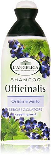 L'Angelica – Champú Seborregulador Ortica y Mirto, cabello graso, 250 ml