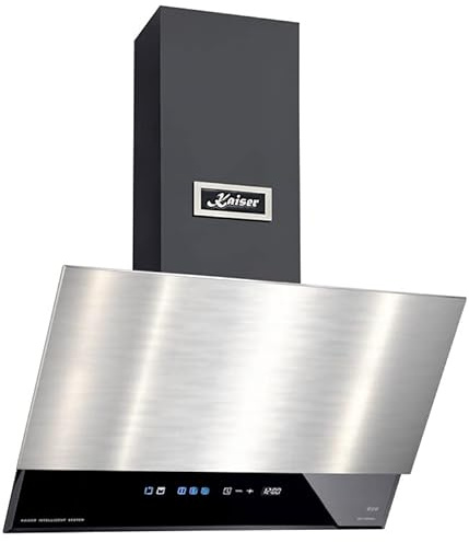 Kaiser AT 6410 | Avantgarde Pro 60cm Cooker Hood | Wall Mounted Chimney Hood | External Fume Extraction or Internal Filtering (Steel)