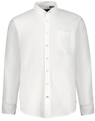 JP 1880 Hommes Grandes Tailles L-8XL Chemise en Lin mélangé 790394
