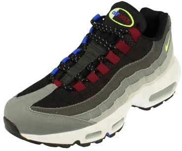 Nike FN7801-001 Air Max 95 Next Nature Uomo, Black/Volt-Photon Dust-LT SMNO BULKE Grey EU 40
