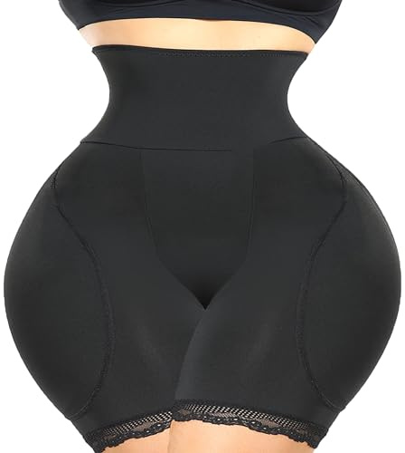 VENDAU Cuscinetti per Fianchi da Donna Shapewear con Glutei Shapewear Hip Dip Shapewear Hip Pads per Crossdressers Falso Hip Enhancer, Nero, Large