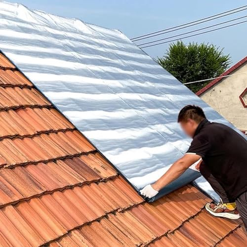 MAYFABD Tela Asfaltica Autoadhesiva Cintas De Butilo Impermeable Cinta De para Reparación Autoadhesiva Bituminosa para Caravanas Techo Ventana Ruptura De Tuberías Goteras Grietas,1x1m
