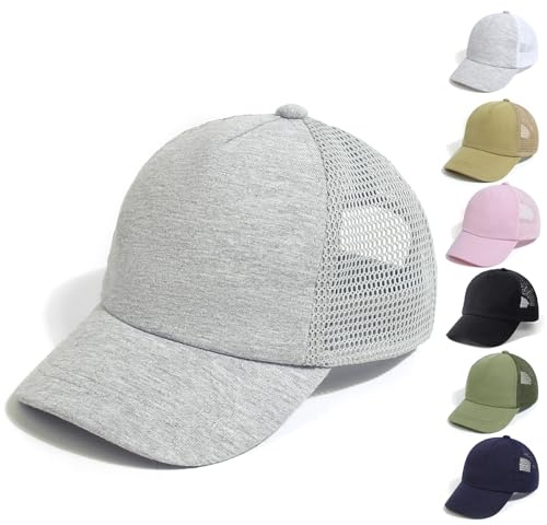 QIYIENDIAN Baby Toddler Gorras Ajustable Sol Sombreros Dinosaurio Solid Color Sombrero Niños Niños Niñas(Gray,3-5Years)