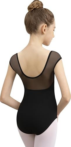 BAKPH Cap Sleeve Ballet Leotards for Girls Dance Leotard(XW23638-06-XXL)