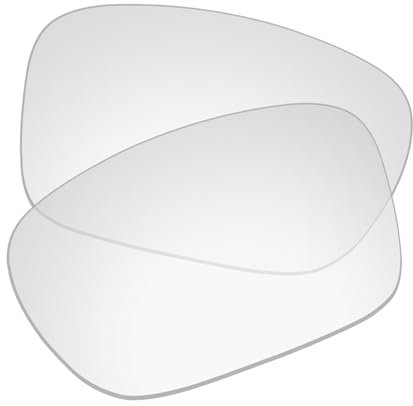 EZReplace Lentes de repuesto para gafas de sol Ray-Ban Meta Wayfarer RW4006 de 50 mm (lentes no polarizadas), se adapta a Ray-Ban Meta Wayfarer RW4006 marco de 50 mm (transparente), Transparente,