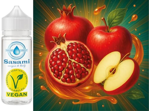 Ruby Pomegranate - Granatäpple Äpple Aromkoncentrat - Vegansk - Sasami - 100ml