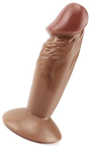 4.33 Inches Size Soft Realistic Classic Hands-Free Suction Cup Tool Suitable for Female Night Date Waterproof-025