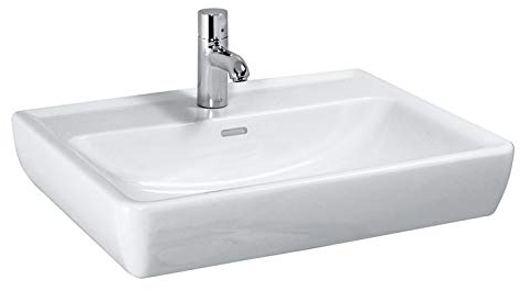 Pro A Waschtisch 55 cm,pergamon, für 3-Loch-Armatur