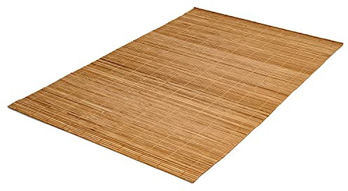 1PCS Placemat for Dining Table Bamboo Placemat Eco Friendly Placemat Heat Insulation Stain-Resistant for Kitchen