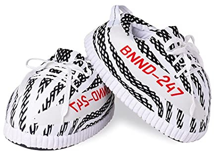 Banned Goods BNND-247 ZBRA Sneaker Slippers Unisex One-Size